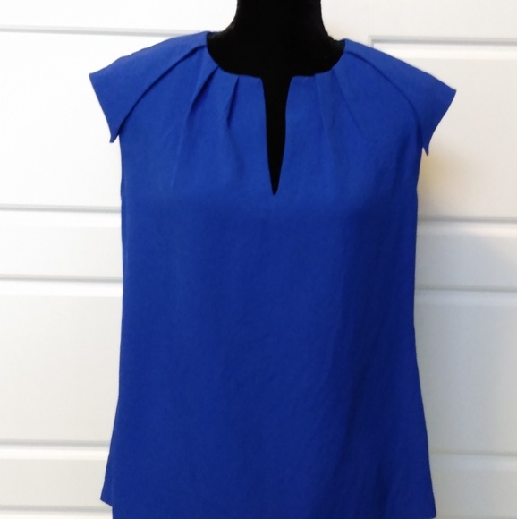 Banana Republic Blue Top Small - Picture 1 of 3